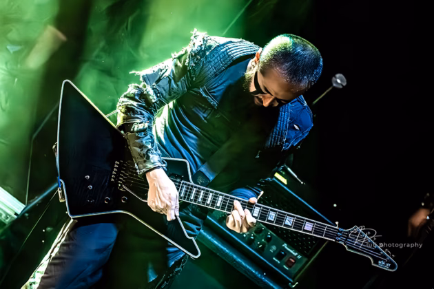 Picture of Corvus Corax in concert taken by Iuliana Pasca