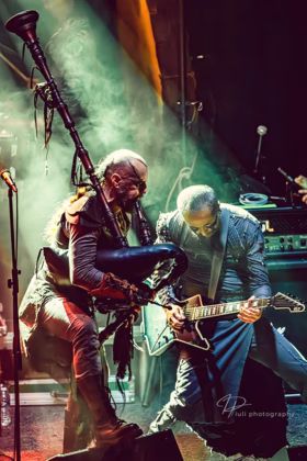 Picture of Corvus Corax in concert taken by Iuliana Pasca