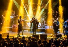 Picture of Corvus Corax in concert taken by Iuliana Pasca