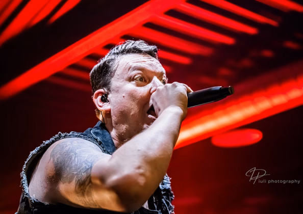 Picture of Wolfchant in concert taken by Iuliana Pasca