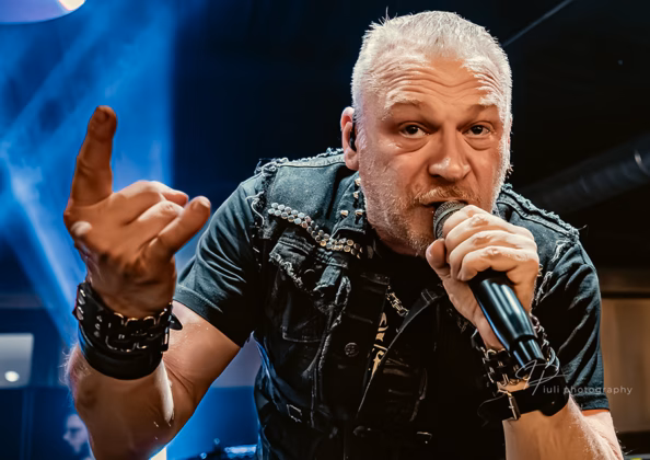 Picture of Wolfchant in concert taken by Iuliana Pasca