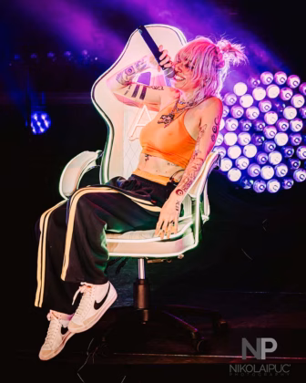 Picture of Lights in concert taken by Nikolai Puc