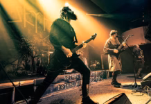 Picture of Skyforger in concert taken by Iuliana Pasca