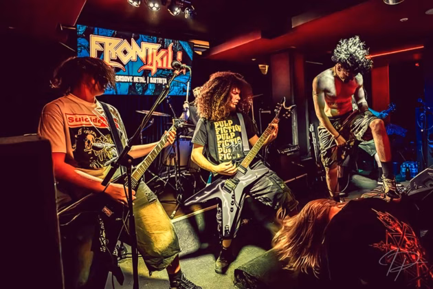 Picture of Frontkill in concert taken by Iuliana Pasca