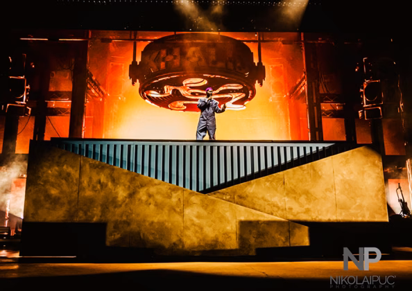Picture of Khalid taken in concert by Nikolai Puc