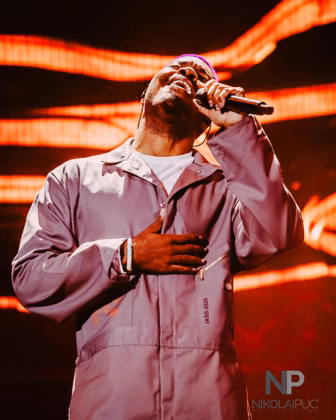 Picture of Khalid taken in concert by Nikolai Puc