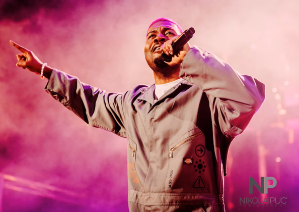 Picture of Khalid taken in concert by Nikolai Puc