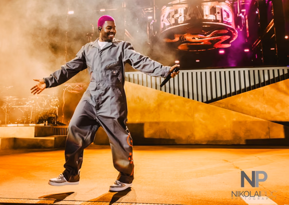 Picture of Khalid taken in concert by Nikolai Puc