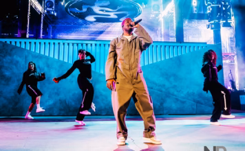 Picture of Khalid taken in concert by Nikolai Puc