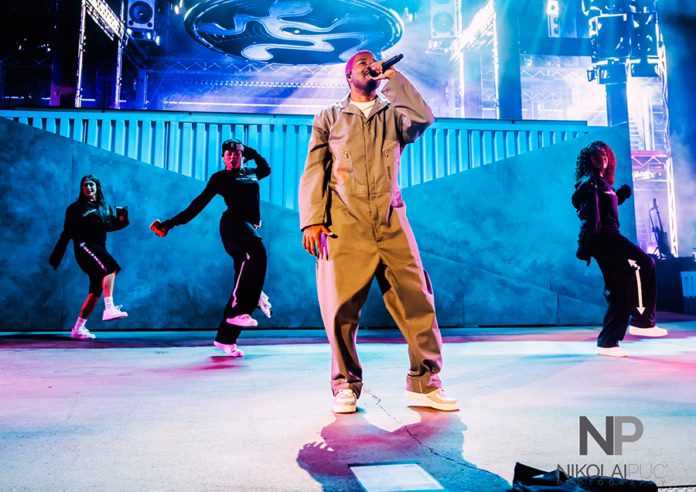 Picture of Khalid taken in concert by Nikolai Puc