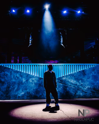 Picture of Khalid taken in concert by Nikolai Puc