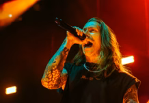 Picture of The Home Team in concert taken by Brooke Champine