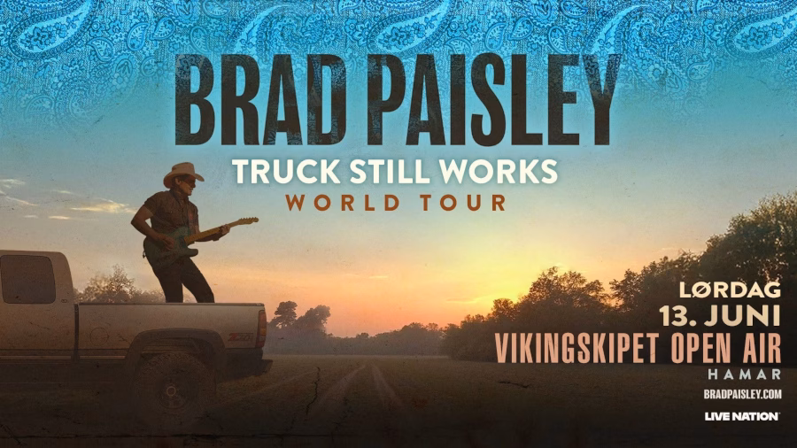 Brad Paisley tour 26 info