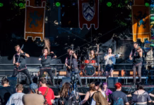 A picture of An Theos in concert taken by Iuliana Pasca