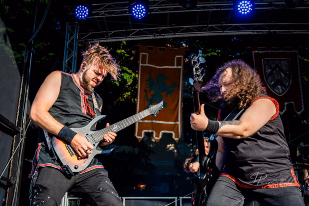 A picture of An Theos in concert taken by Iuliana Pasca