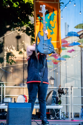 A picture of An Theos in concert taken by Iuliana Pasca