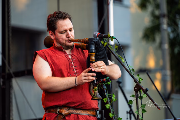 Picture of Cimpoierii din Transilvania in concert taken by Iuliana Pasca