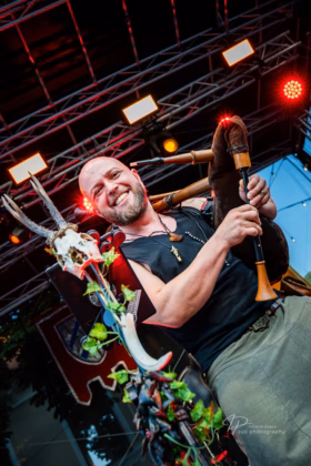 Picture of Cimpoierii din Transilvania in concert taken by Iuliana Pasca