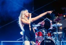 A picture of Ilinca in concert taken by Iuliana Pasca