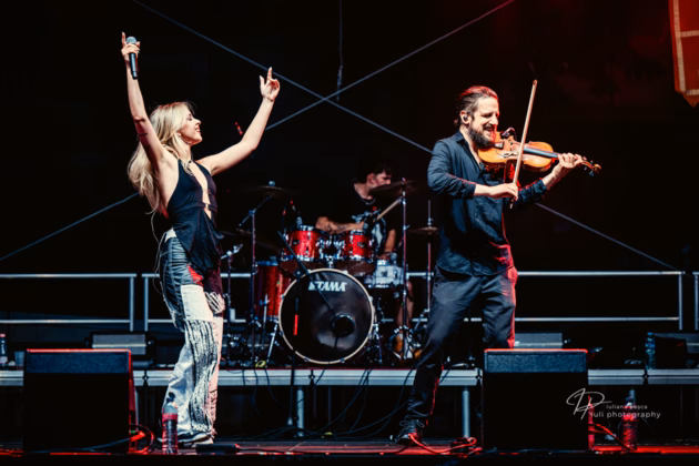 A picture of Ilinca in concert taken by Iuliana Pasca