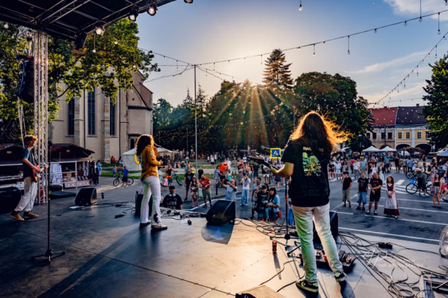 A picture of Halta H in concert taken by Iuliana Pasca
