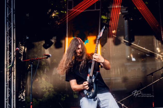 A picture of Halta H in concert taken by Iuliana Pasca