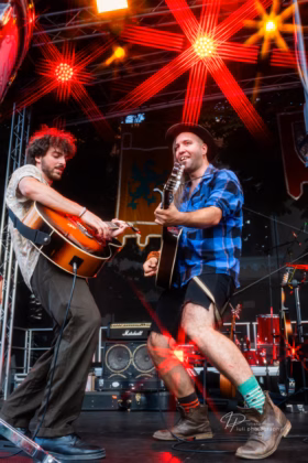 A picture of Mano & Gregor in concert taken by Iuliana Pasca