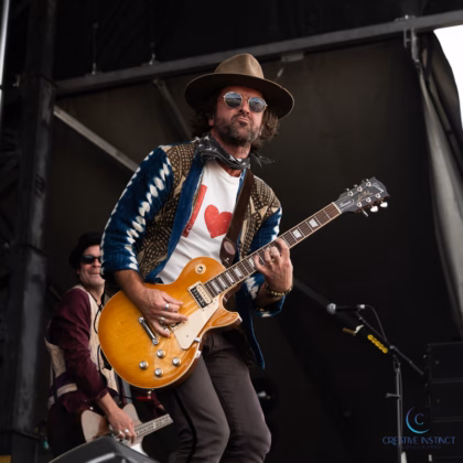 Picture of John-Angus MacDonald in concert taken by Natasha Bellemare