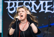 A picture of Bësmeth in concert taken by Iuliana Pasca
