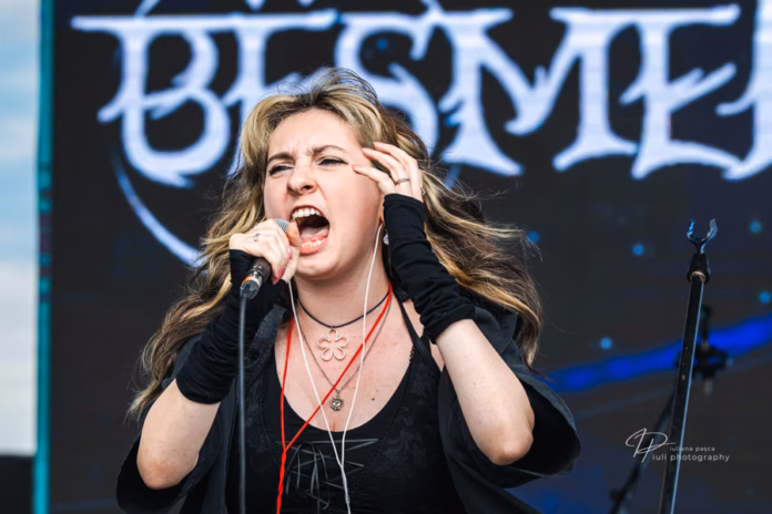 A picture of Bësmeth in concert taken by Iuliana Pasca