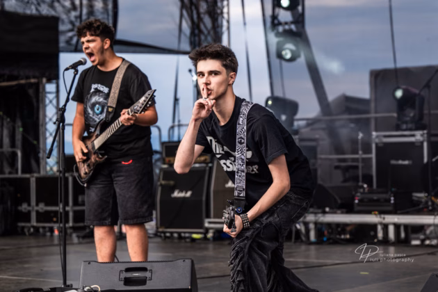 A picture of Sonic Overload in concert taken by Iuliana Pasca
