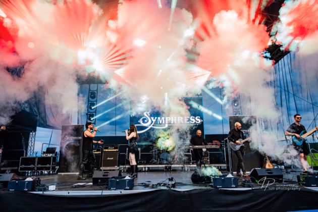 A picture of Symphress in concert taken by Iuliana Pasca