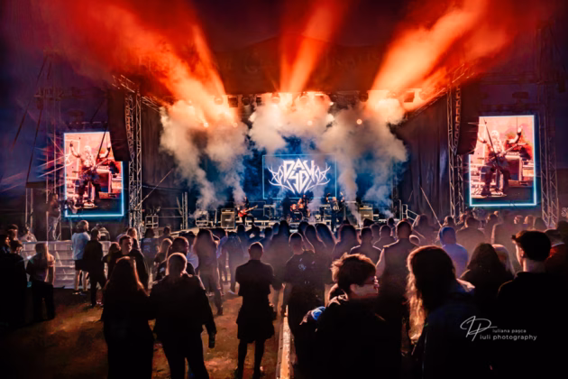 A picture of Day 40 in concert taken by Iuliana Pasca