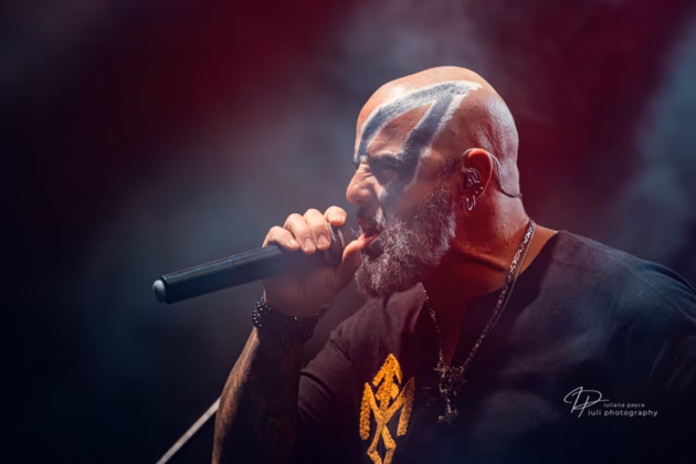 A picture of Gwydion in concert taken by Iuliana Pasca