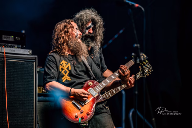 A picture of Gwydion in concert taken by Iuliana Pasca