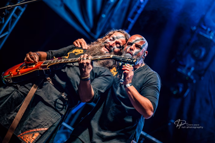 A picture of Gwydion in concert taken by Iuliana Pasca