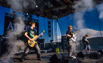 A picture of Athoris in concert taken by Iuliana Pasca