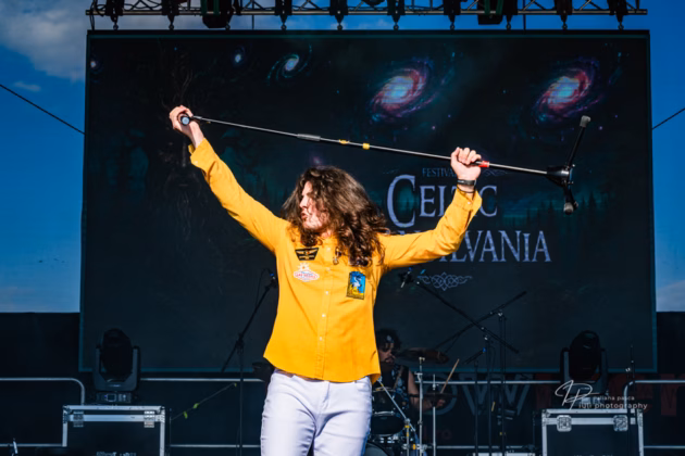 A picture of Halta H in concert taken by Iuliana Pasca