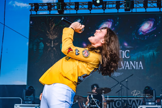 A picture of Halta H in concert taken by Iuliana Pasca