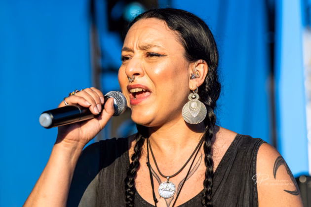 A picture of Vansind in concert taken by Iuliana Pasca