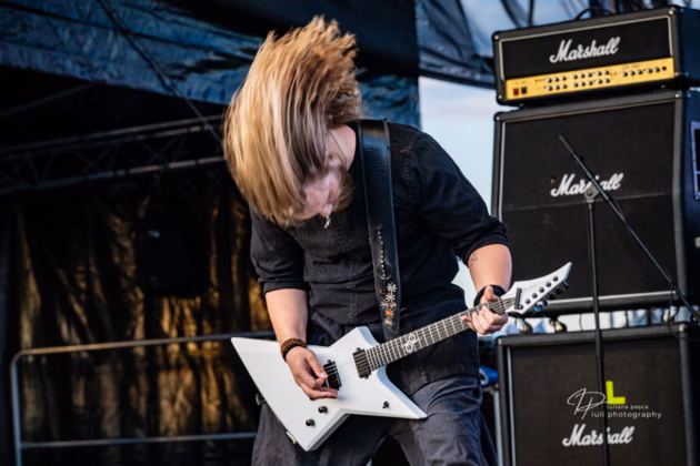 A picture of Vansind in concert taken by Iuliana Pasca