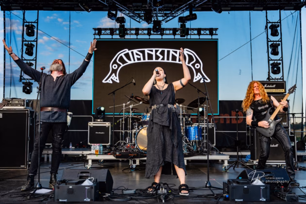 A picture of Vansind in concert taken by Iuliana Pasca