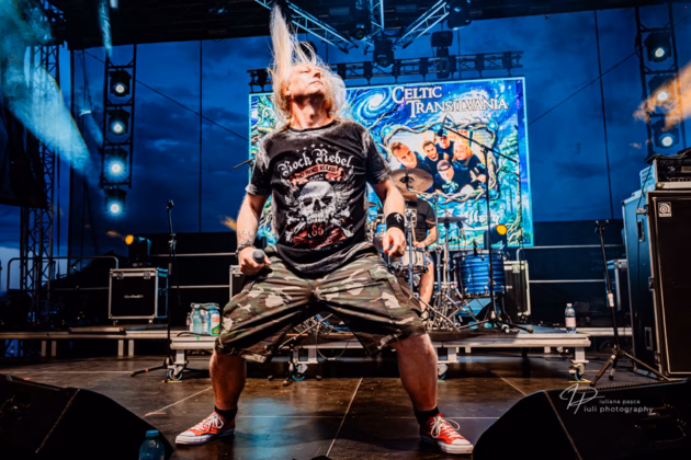 A picture of Artillery in concert taken by Iuliana Pasca