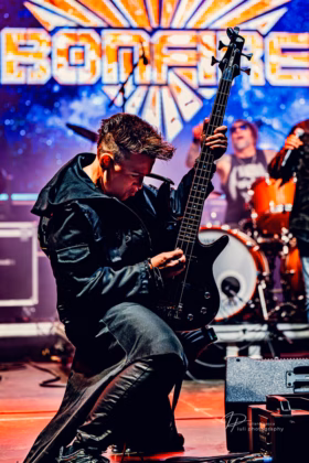 A picture of Bonfire in concert taken by Iuliana Pasca
