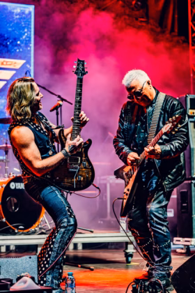 A picture of Bonfire in concert taken by Iuliana Pasca