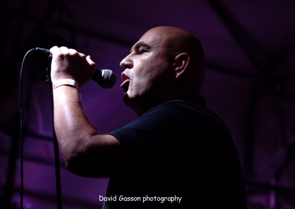 A picture of Fakofbolan in concert taken by David Gasson