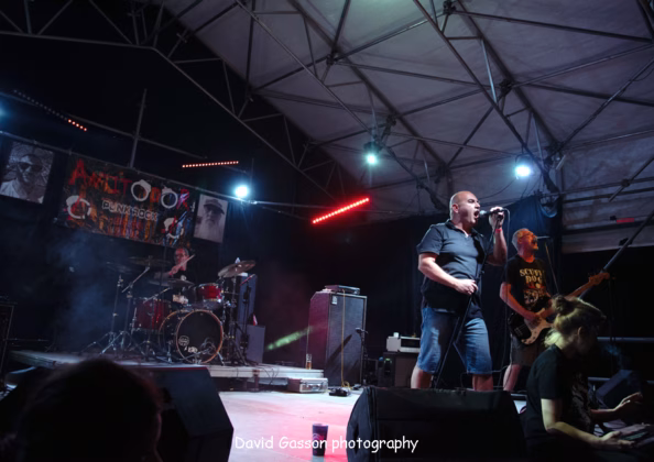 A picture of Fakofbolan in concert taken by David Gasson