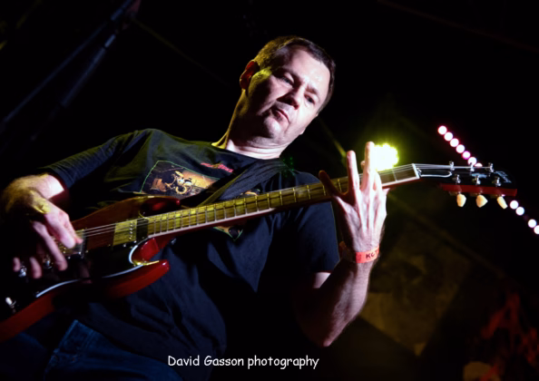 A picture of Fakofbolan in concert taken by David Gasson