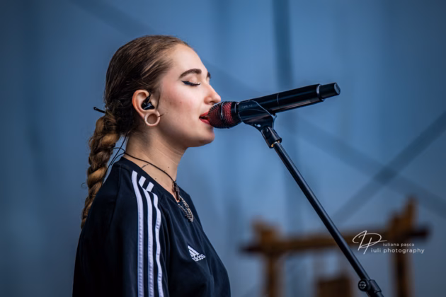 A picture of Fittonia in concert taken by Iuliana Pasca
