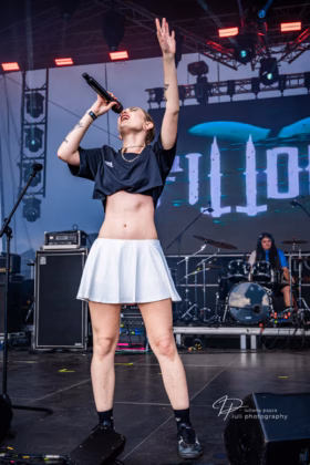 A picture of Fittonia in concert taken by Iuliana Pasca